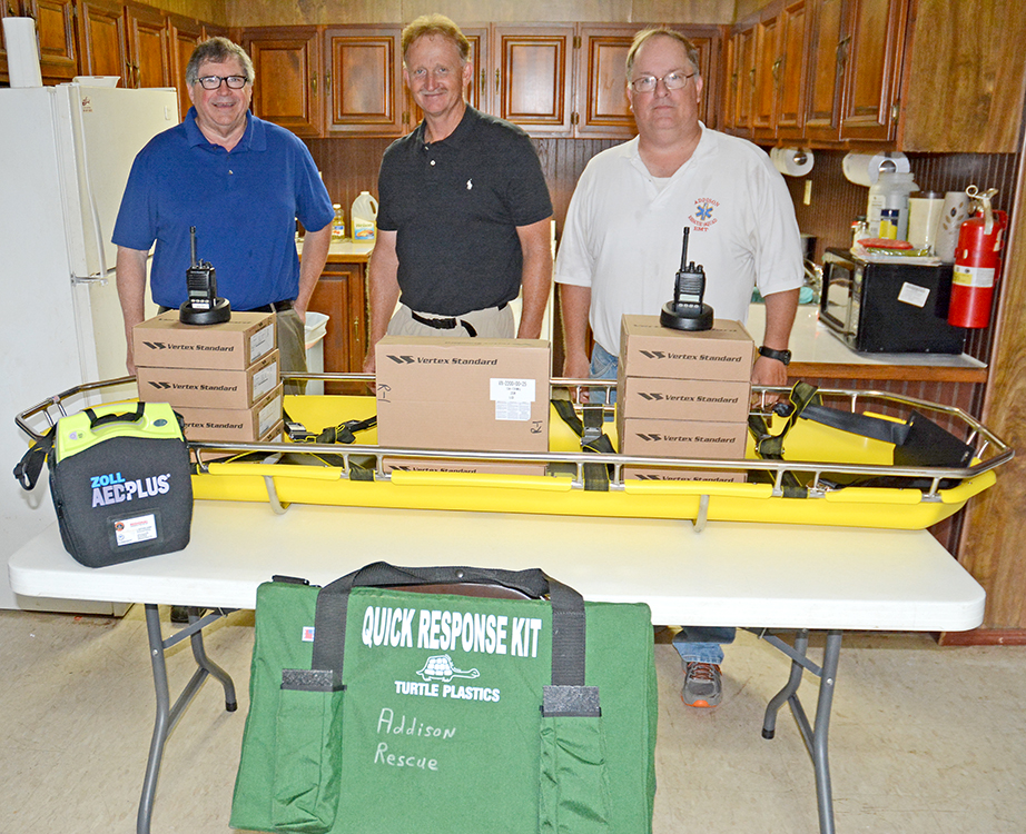 A first for the Addison Rescue Squad Northwest Alabamian